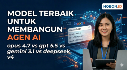 Model Terbaik untuk Membangun Agen AI (Opus 4.7 vs GPT 5.5 vs Gemini 3.1 vs DeepSeek V4)