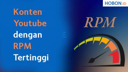 Konten Youtube dengan RPM Tertinggi