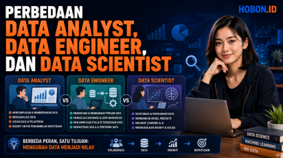 Perbedaan Data Analyst, Data Engineer, dan Data Scientist