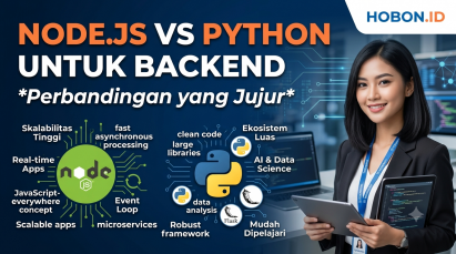 Node.js vs Python untuk Backend: Perbandingan yang Jujur