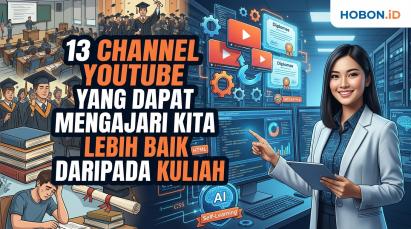 13 Channel YouTube yang Dapat Mengajari Kita Lebih Baik daripada Kuliah
