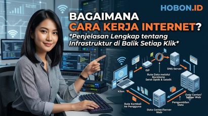 Bagaimana Cara Kerja Internet? Penjelasan Lengkap tentang Infrastruktur di Balik Setiap Klik